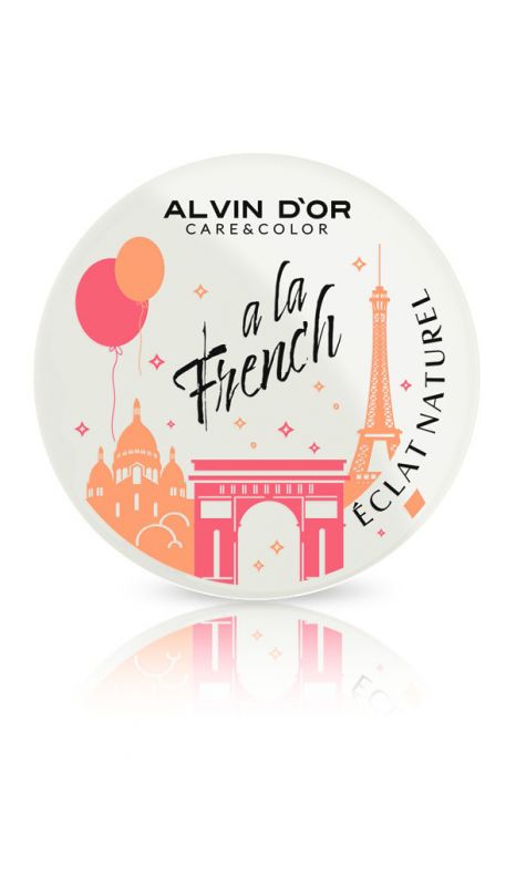 Alvin D`or A LA FRENCH ALF-03 Powder tone 02 Ivory compact fixing Eclat Naturel 10g